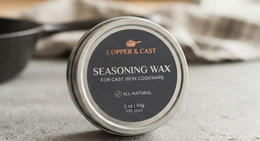 Foundry Seasoning Wax — detail view